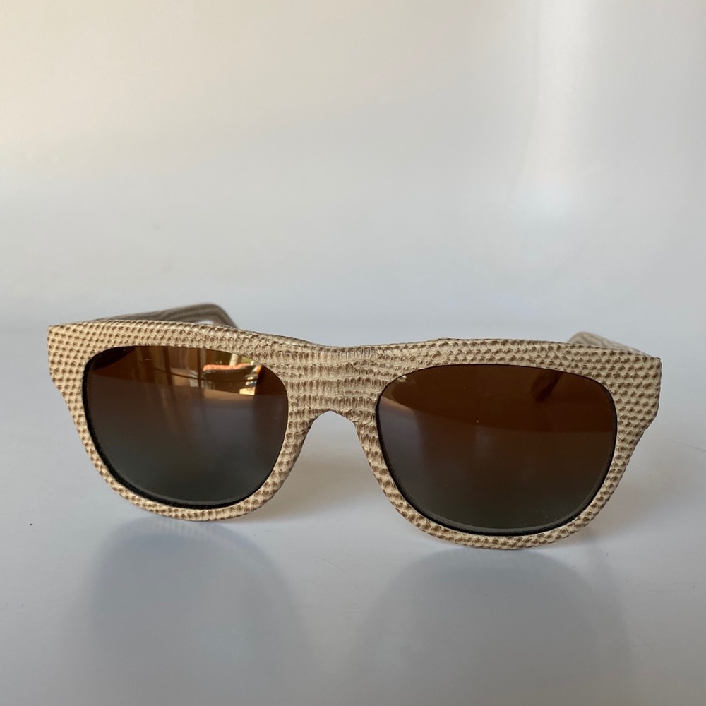 Leather Sunglasses New